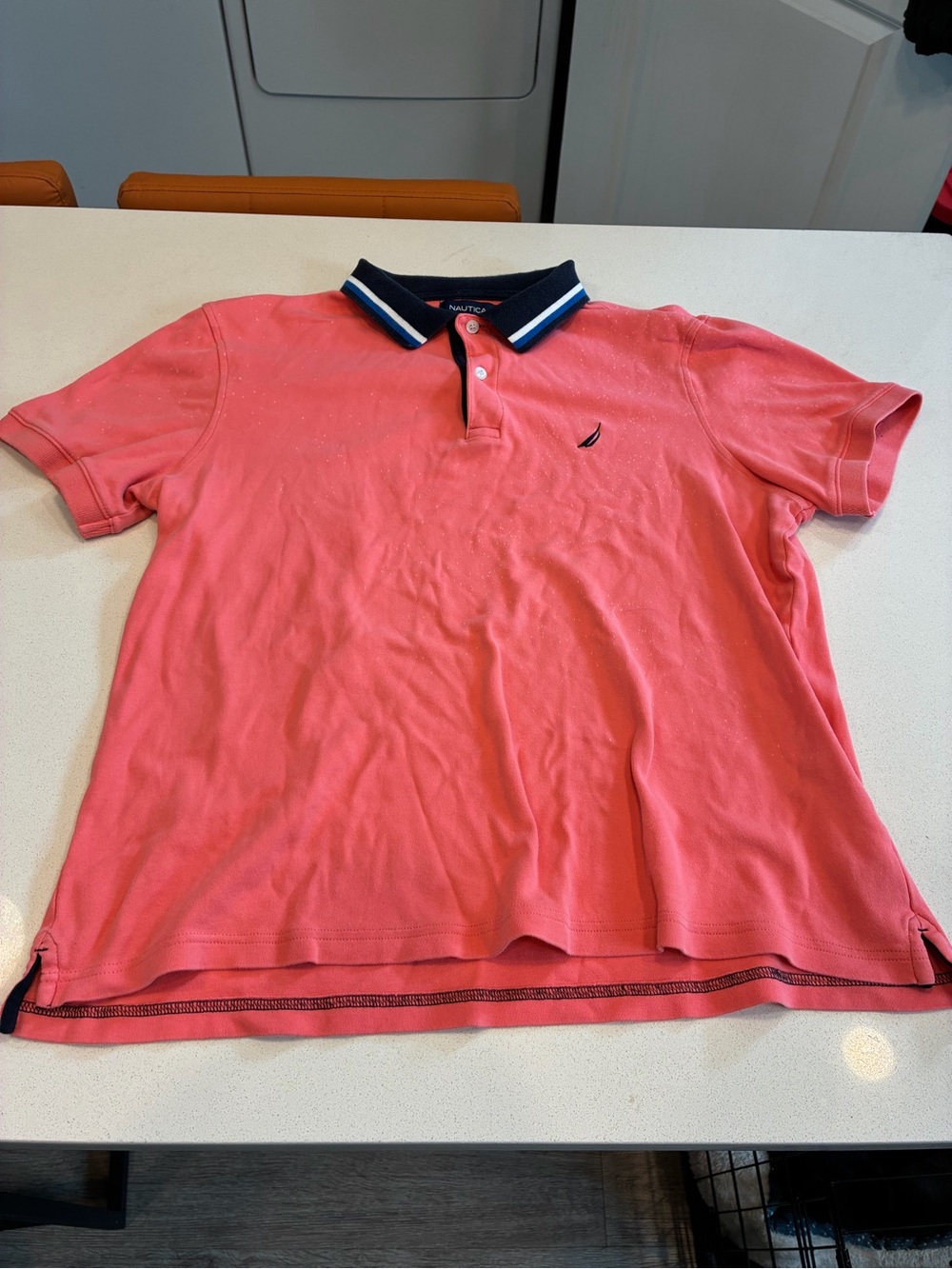 Nautica Pink Coral Polo